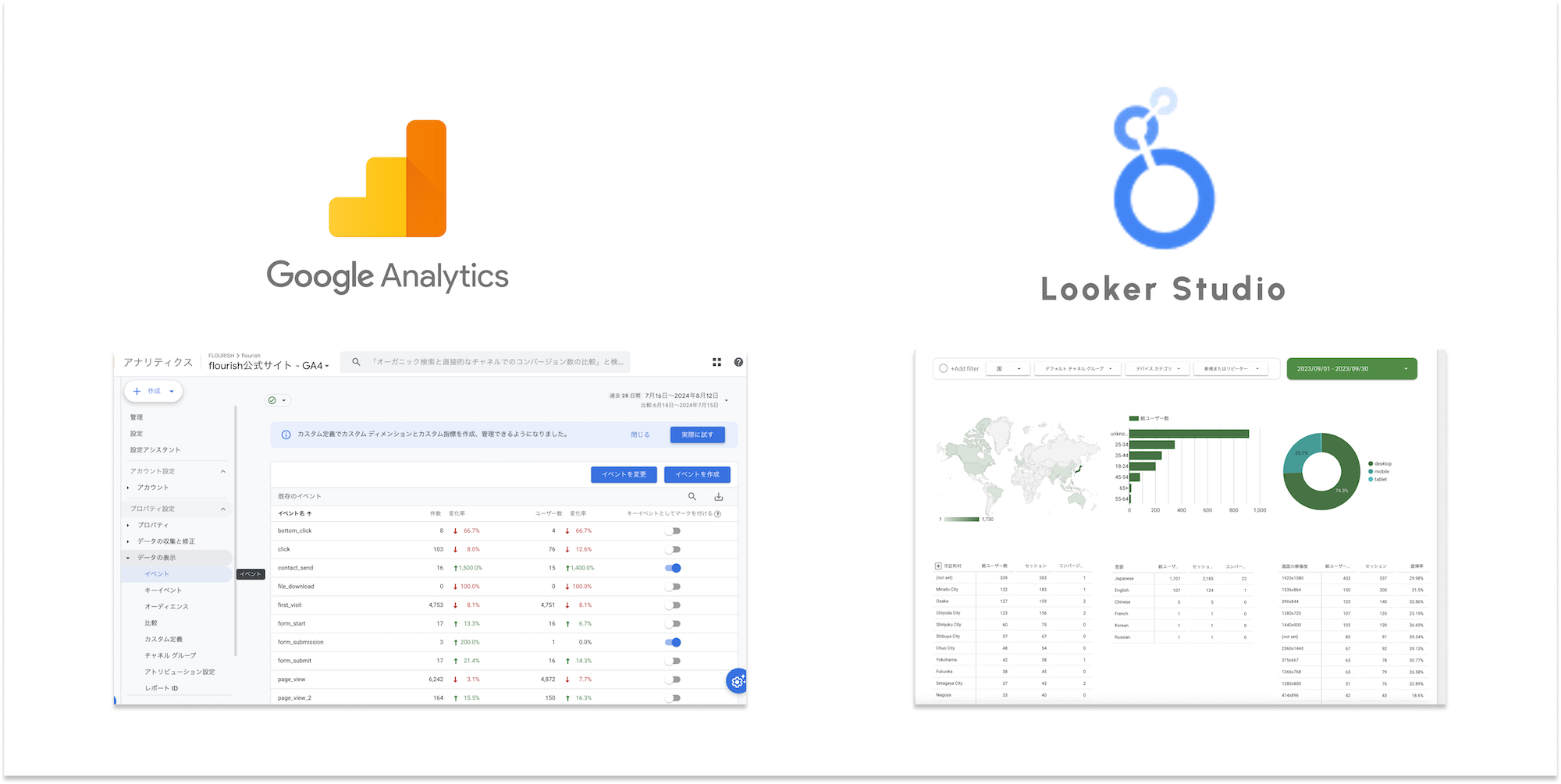 Looker Studioを活用した見える化