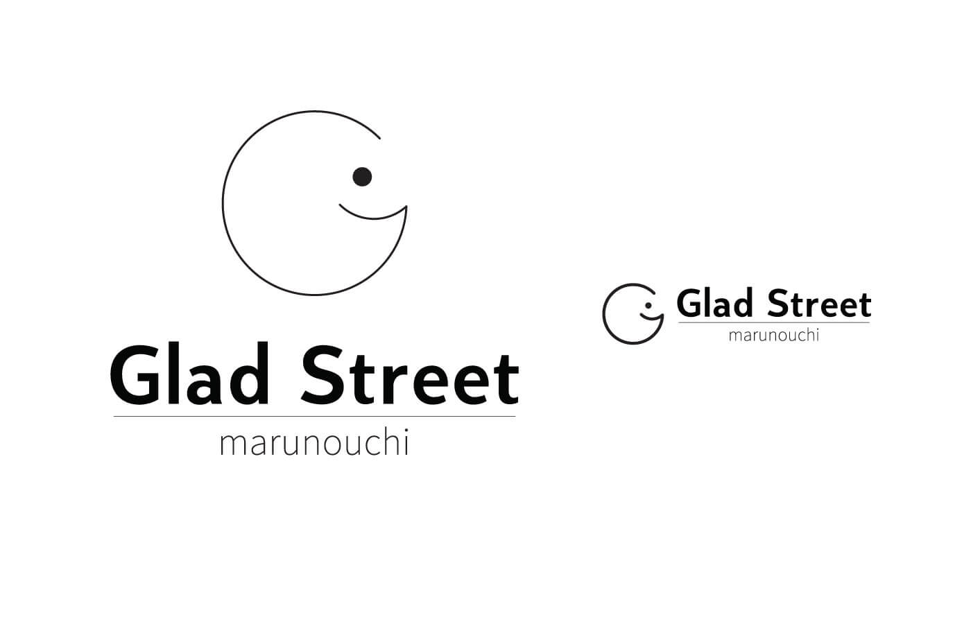Glad Street Marunouchi｜株式会社プロシード様ネーミングとメディアのロゴ